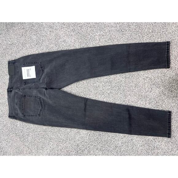 French Connection Soft Stretch Denim High Rise Skinny Charcoal Jeans size 10 - Picture 10 of 11